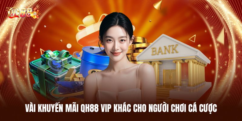 Khuyến Mãi QH88: Tổng Hợp Ưu Đãi Cá Cược Hấp Dẫn Năm 2026 3 Vài Khuyến Mãi QH88 Vip Khác Cho Người Chơi Cá Cược